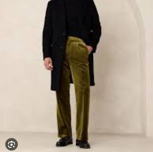 Banana Republic Olive Green Men's Pants